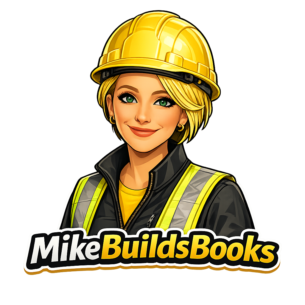 MikeBuildsBooks app logo