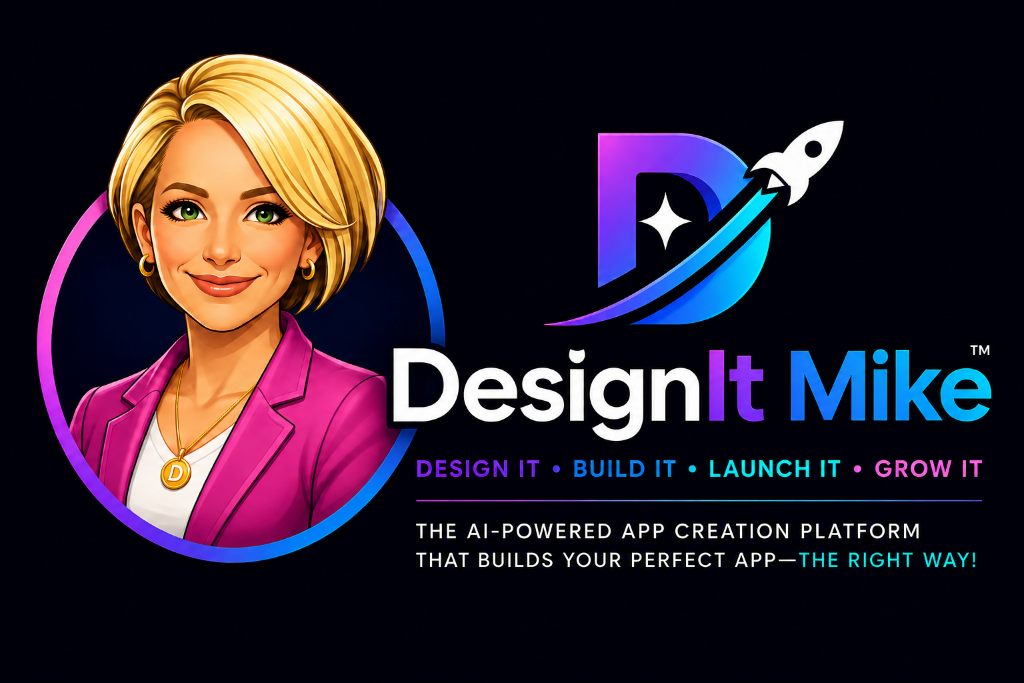 DesignIt Mike app logo